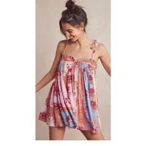 Intimately Free People Rule The World Romper in sky